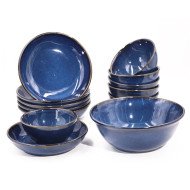 SERVICE A TABLE 13PCS BLEU MARINE