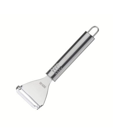 Eplucheur à légumes inox 18cm ovale Nirosta - FACKELMANN Eplucheur à légumes inox 18cm ovale Nirosta - FACKELMANN