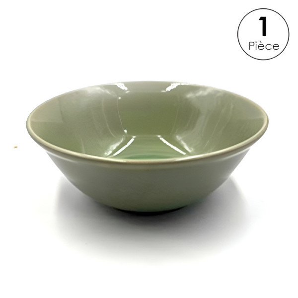 Service de Table en Céramique 13 pièces - Vert