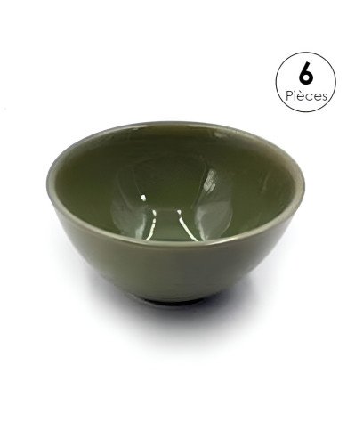 Service de Table en Céramique 13 pièces - Vert Service de Table en Céramique 13 pièces - Vert