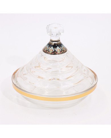 Service de 6 Verres à Thé 80ml - Verres et sous-tasses + Sucrier Service de 6 Verres à Thé 80ml - Verres et sous-tasses + Sucrier