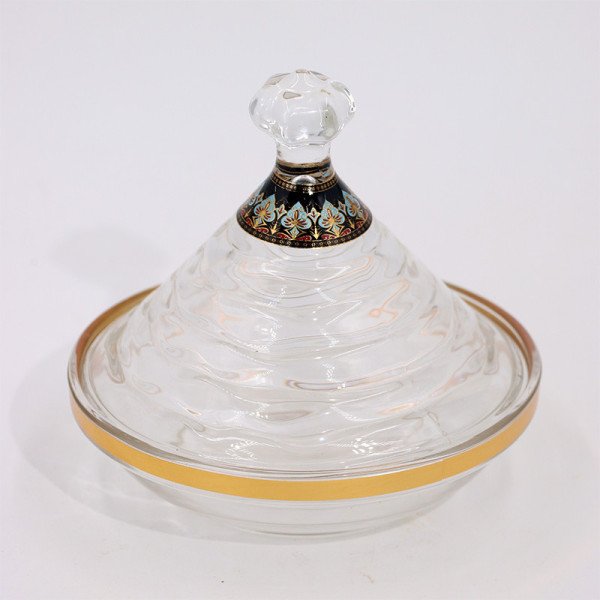 Service de 6 Verres à Thé 120ml - Verres et sous-tasses + Sucrier