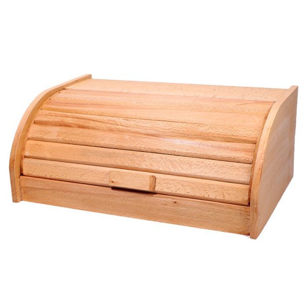 Boîte à Pain en Bois avec Couvercle Tambour 36x23cm – Design Pratique et Elégant Boîte à Pain en Bois avec Couvercle Tambour 36x23cm – Design Pratique et Elégant