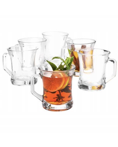 Lot de 6 Verres à Thé 220ml Zen+ - LAV Lot de 6 Verres à Thé 220ml Zen+ - LAV