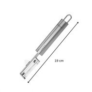 Eplucheur à légumes inox 19 ovale Nirosta - FACKELMANN