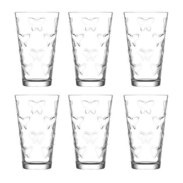 Lot de 6 Verres à Eau 325ml Kelebek - LAV Lot de 6 Verres à Eau 325ml Kelebek - LAV
