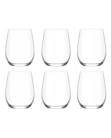 Lot de 6 Verres à Eau 360ml Gaia - LAV Lot de 6 Verres à Eau 360ml Gaia - LAV