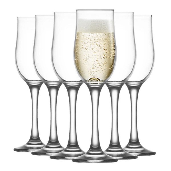 Lot de 6 Coupes en Verre 195ml Nevakar - LAV Lot de 6 Coupes en Verre 195ml Nevakar - LAV