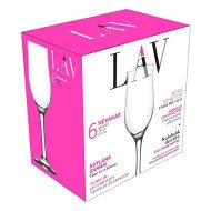 Lot de 6 Coupes en Verre 195ml Nevakar - LAV