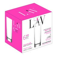 Lot de 6 Verres à Eau 315ml Ada - LAV