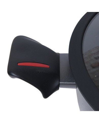 Faitout Antiadhésif avec Couvercle en Verre Ø28 cm - BAROLY