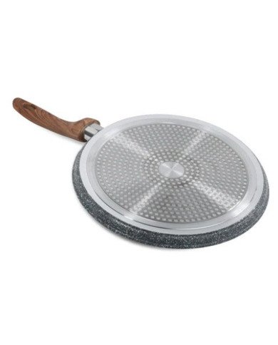 Crêpière / Poêle à Pizza en Granite BAROLY Ø28 cm Revêtement BioEcoLon Crêpière / Poêle à Pizza en Granite BAROLY Ø28 cm Revêtement BioEcoLon