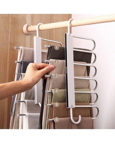 Porte-Vêtements / Cintre Multifonction - Range-foulards et Pantalons Porte-Vêtements / Cintre Multifonction - Range-foulards et Pantalons