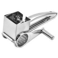 Râpe à Fromage Dur à Manivelle Chromée 20cm - Vocen Râpe à Fromage Dur à Manivelle Chromée 20cm - Vocen