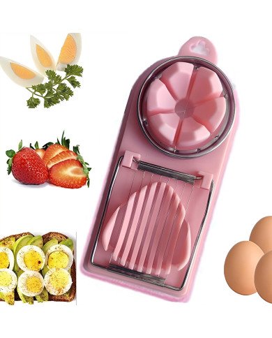 Coupe-oeuf Multifonctions en Acier Inoxydable - Cookstyle Coupe-oeuf Multifonctions en Acier Inoxydable - Cookstyle