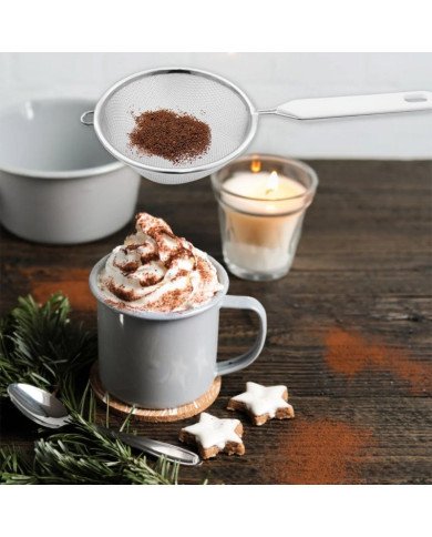 Passoire tamis inox 10cm - FACKELMANN Passoire tamis inox 10cm - FACKELMANN