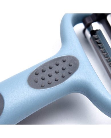 Éplucheur Multifonction Antidérapant en Acier Inoxydable - Cookstyle Éplucheur Multifonction Antidérapant en Acier Inoxydable - Cookstyle