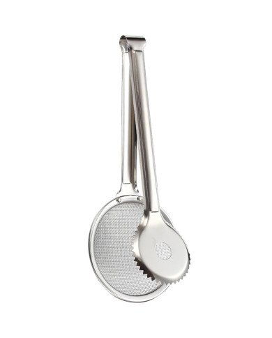 Pince à Friture à Maille Filtrante Multifonction en Acier Inoxydable - Shengya