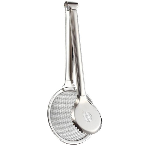 Pince à Friture à Maille Filtrante Multifonction en Acier Inoxydable - Shengya Pince à Friture à Maille Filtrante Multifonction en Acier Inoxydable - Shengya