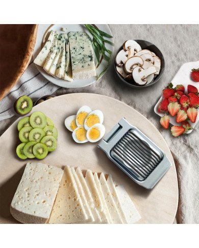 Coupe-Œufs Multifonction  en Acier Inoxydable - Shengya