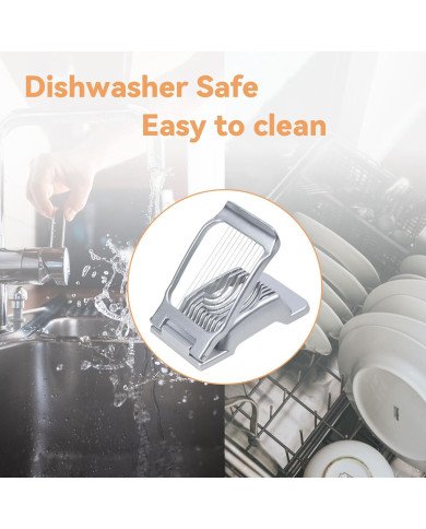 Coupe-Œufs Multifonction  en Acier Inoxydable - Shengya