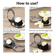 Coupe-Œufs Multifonction en Acier Inoxydable - Shengya Coupe-Œufs Multifonction en Acier Inoxydable - Shengya