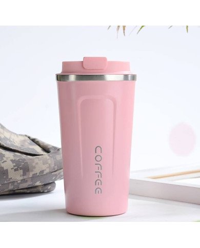 Tasse à Café Mug Isotherme en Acier Inoxydable 510 ml