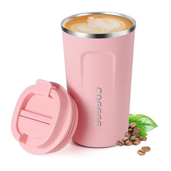 Tasse à Café Mug Isotherme en Acier Inoxydable 510 ml Tasse à Café Mug Isotherme en Acier Inoxydable 510 ml