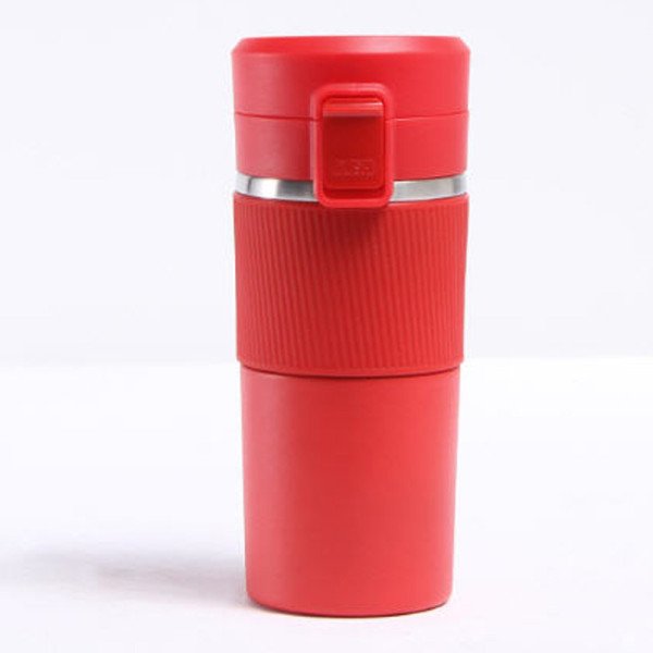 Tasse à Café Mug Isotherme en Acier Inoxydable avec poignée en caoutchouc 510 ml Tasse à Café Mug Isotherme en Acier Inoxydable avec poignée en caoutchouc 510 ml