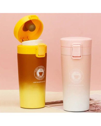 Tasse à Café Mug Isotherme en Acier Inoxydable 510 ml