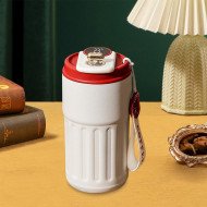 Tasse à Café Mug Isotherme en Acier Inoxydable Affichage Température