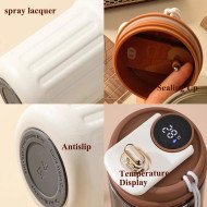 Tasse à Café Mug Isotherme en Acier Inoxydable Affichage Température