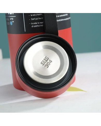 Thermos à Café Gourde Isotherme en Acier Inoxydable 1 Litre