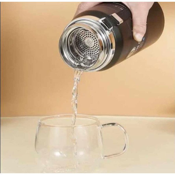 Thermos à Café Gourde Isotherme en Acier Inoxydable 1 Litre