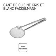 Pince à friture avec égouttoir 29cm Zenker - FACKELMANN