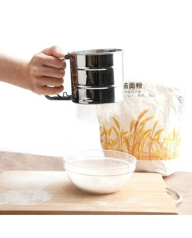 Passoire à sucre et farine tamis à sucre en inox - FACKELMANN