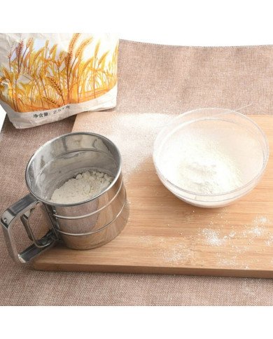 Passoire à sucre et farine tamis à sucre en inox - FACKELMANN