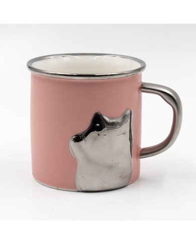Mug Chop en Céramique Pinky 400 ml Mug Chop en Céramique Pinky 400 ml