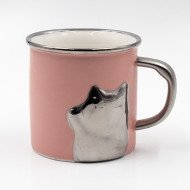 Mug Chop en Céramique Pinky 400 ml Mug Chop en Céramique Pinky 400 ml