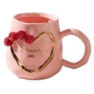 Mug Chop en Céramique Forever Love 600 ml Mug Chop en Céramique Forever Love 600 ml