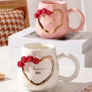 Mug Chop en Céramique Forever Love 600 ml Mug Chop en Céramique Forever Love 600 ml