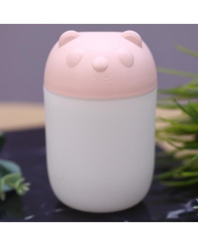 Diffuseur d'Huile Essentielle et Humidificateur d’Air LED – Design Mignon - Rose Diffuseur d'Huile Essentielle et Humidificateur d’Air LED – Design Mignon - Rose