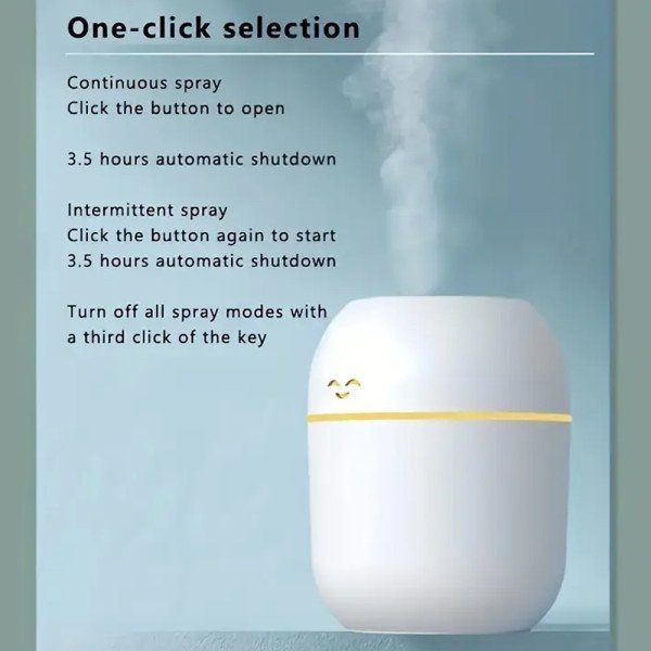 Diffuseur d'Huile Essentielle et Humidificateur d’Air LED – Design Mig