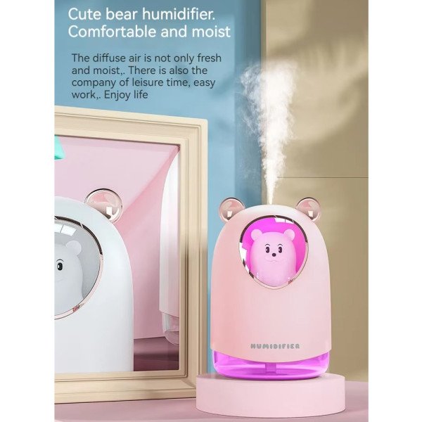 Diffuseur d'Huile Essentielle et Humidificateur d’Air LED 300 ml - Des