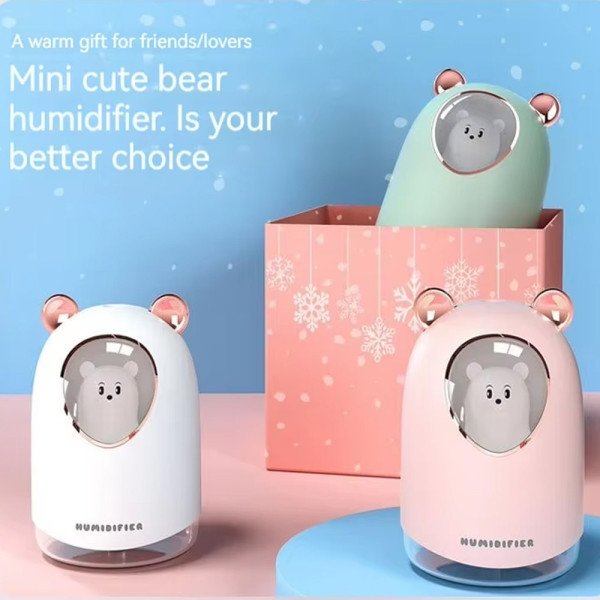 Diffuseur d'Huile Essentielle et Humidificateur d’Air LED 300 ml - Des