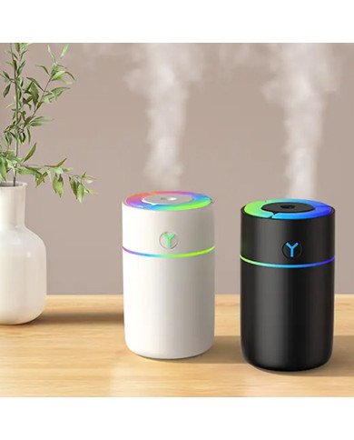 Diffuseur d'Huile Essentielle et Humidificateur d’Air LED 230 ml Diffuseur d'Huile Essentielle et Humidificateur d’Air LED 230 ml