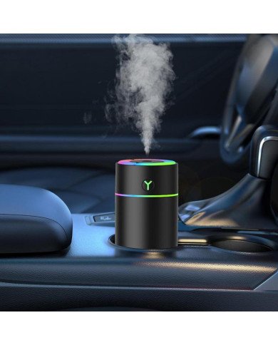 Diffuseur d'Huile Essentielle et Humidificateur d’Air LED 230 ml Diffuseur d'Huile Essentielle et Humidificateur d’Air LED 230 ml