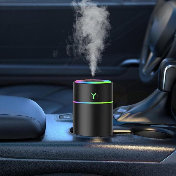 Diffuseur d'Huile Essentielle et Humidificateur d’Air LED 230 ml Diffuseur d'Huile Essentielle et Humidificateur d’Air LED 230 ml