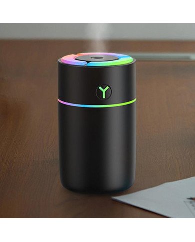 Diffuseur d'Huile Essentielle et Humidificateur d’Air LED 230 ml Diffuseur d'Huile Essentielle et Humidificateur d’Air LED 230 ml