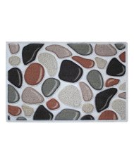 Tapis de Bain Antidérapant Design Pierre 40/60cm – Confort et Élégance